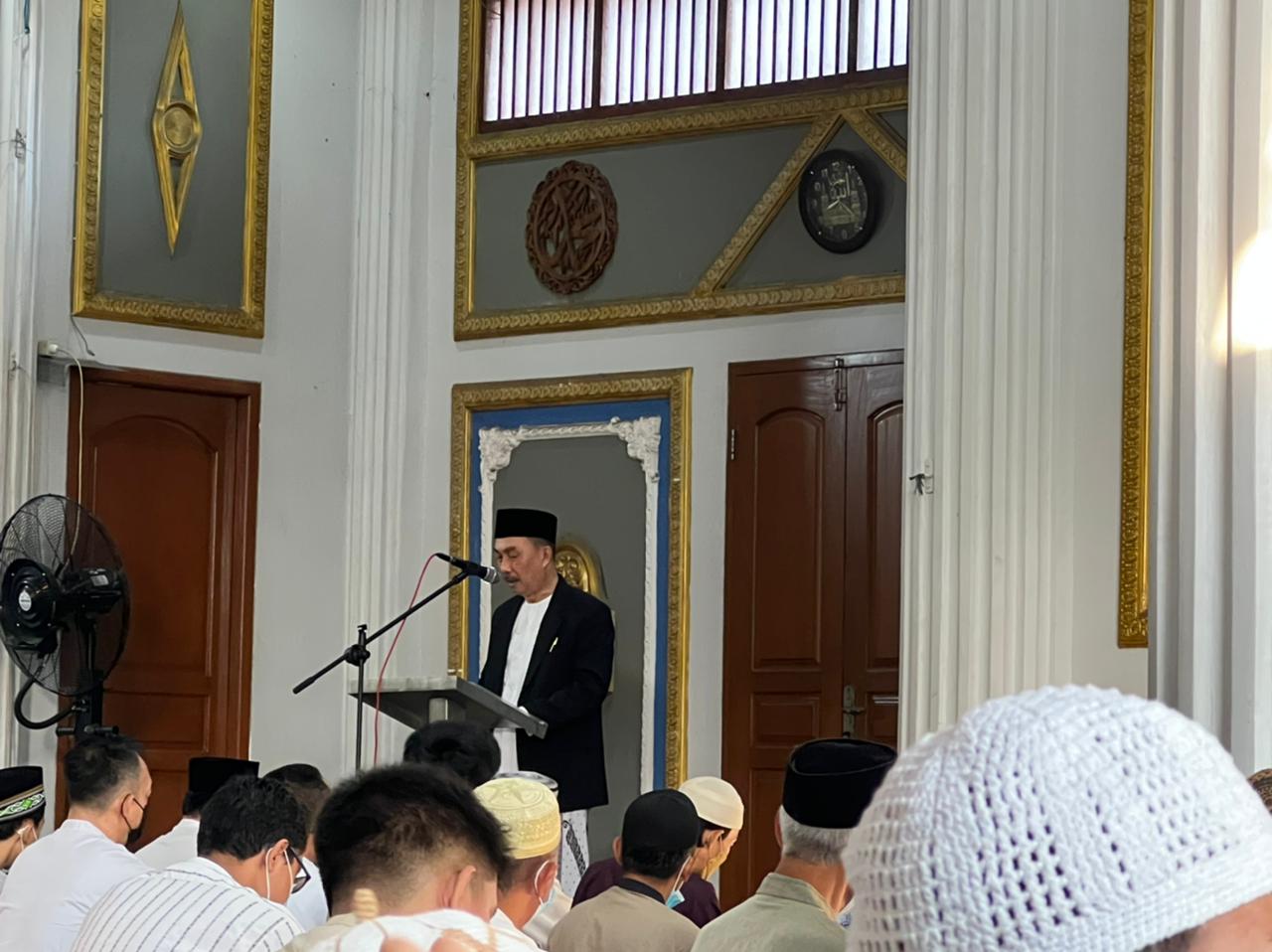 SAMBUTAN KETUA DKM MASJID AL-MUKMIN