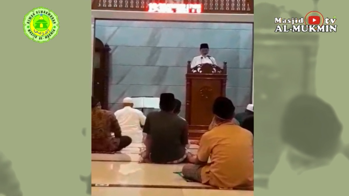 SAMBUTAN KETUA MASJID AL-MUKMIN KELAPA GADING