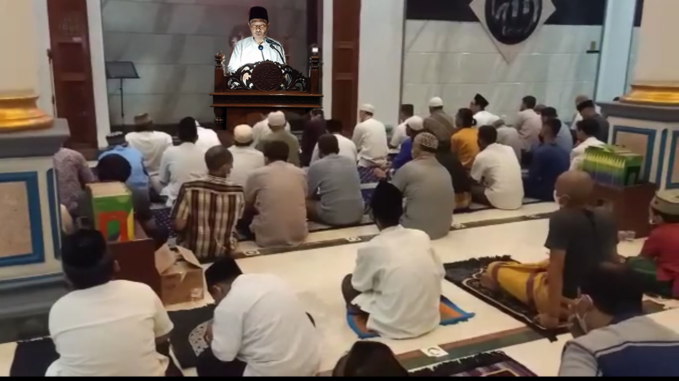 SAMBUTAN KETUA DKM MASJID AL-MUMIN 1 SYAWAL DAN LAPORAN RAMADHAN 1443 H